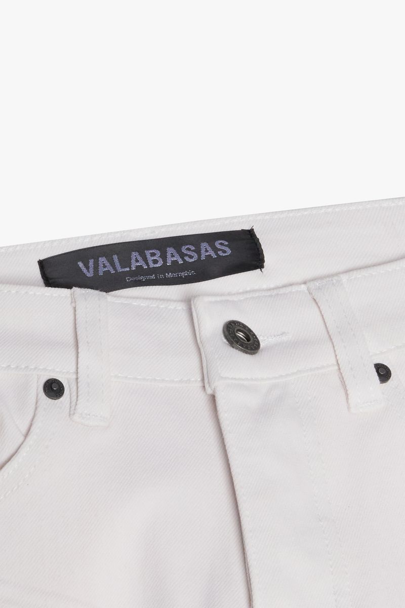 VALABASAS "MR. FLEX" SKINNY JEAN (VLBS-VJ1-002) WHITE