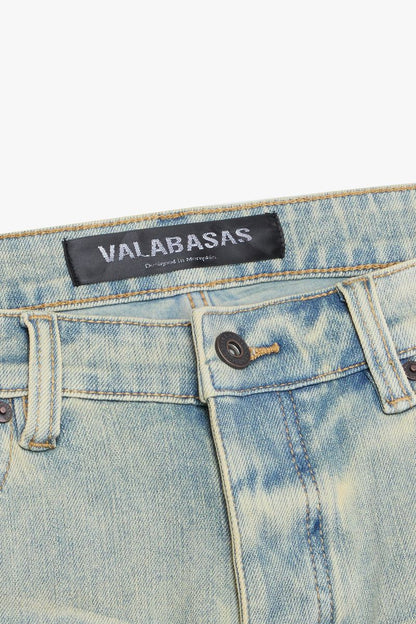 VALABASAS "MR. FLEX" VINTAGE WASH 4 WAY STRETCH SKINNY JEAN (VLBS-VJ1-002)