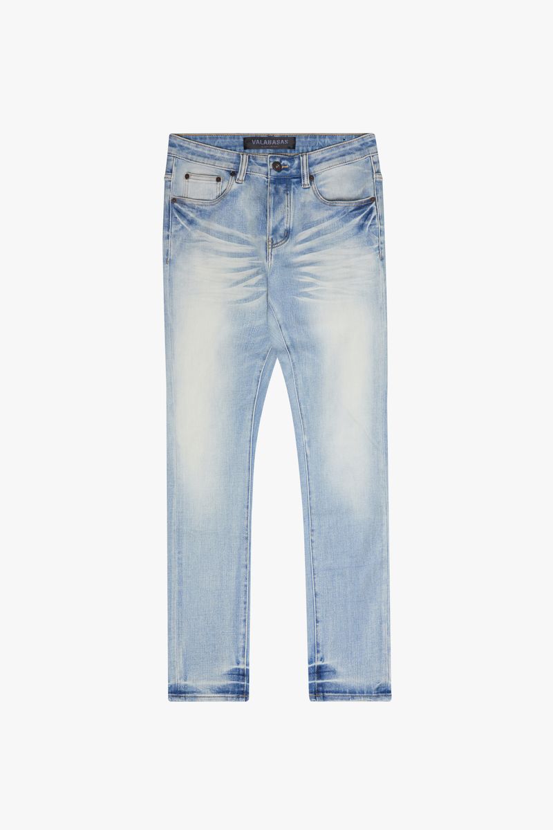 VALABASAS "MR. FLEX" SKINNY JEAN (VLBS-VJ1-002) LIGHT WASH