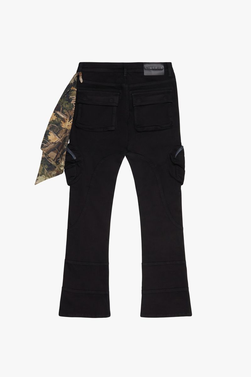 6NBRHD "RAFT" DENIM STACKED  6TH-D3101-BLK