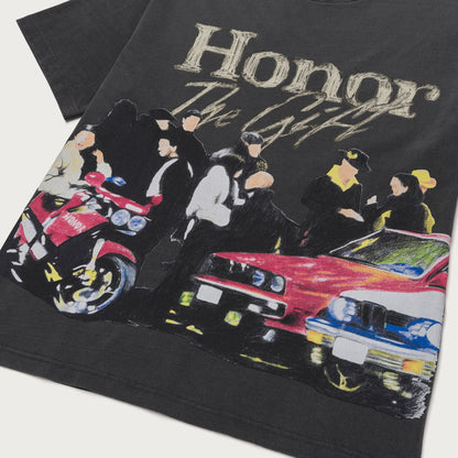 H.T.G SHIFT SS TEE (HTG250140) BLACK