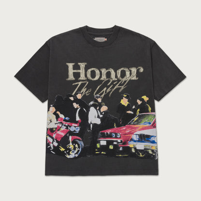 H.T.G SHIFT SS TEE (HTG250140) BLACK
