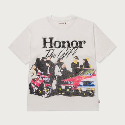 H.T.G SHIFT SS TEE (HTG250140) WHITE