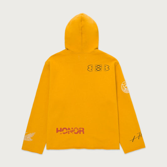 H.T.G 1988 FULL ZIP HOODIE (HTG250150) YELLOW