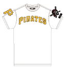 PRO STANDARD PITTSBURGH PIRATES CLASSIC CHENILLE SJ TEE (LPP131593) WHITE