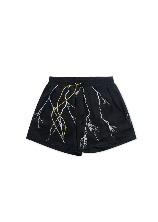 DSM Lightning Shorts (DSM-PS24-003)-BLACK