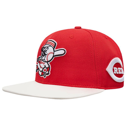 CINCINNATI REDS RETRO CLASSICS 6 PANEL STRAPBACK (LCR7314383) RED/WHITE