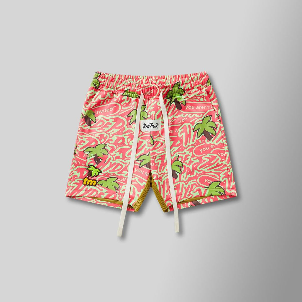 HYDE PARK Mash Up The Weekend Shorts - Watermelon