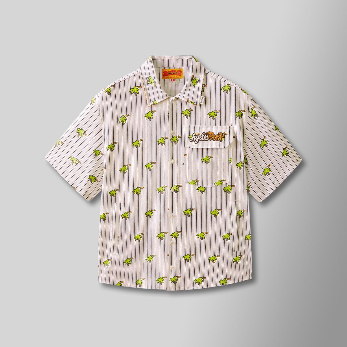 HYDE PARK The Weekend Blender Button-Up Shirt - Palm Tree