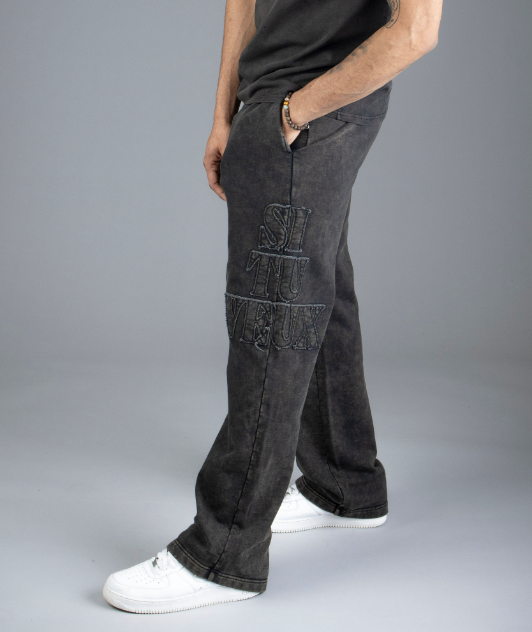 CORE LOOSE FIT JOGGER (TV0108) WASHED BLACK