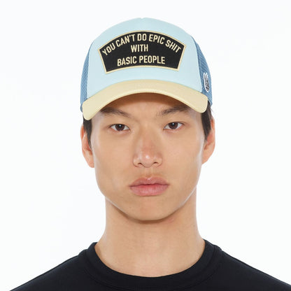 CULT "CANT DO EPIC SHIT" MESH BACK TRUCKER HAT (625AC-CH52B)