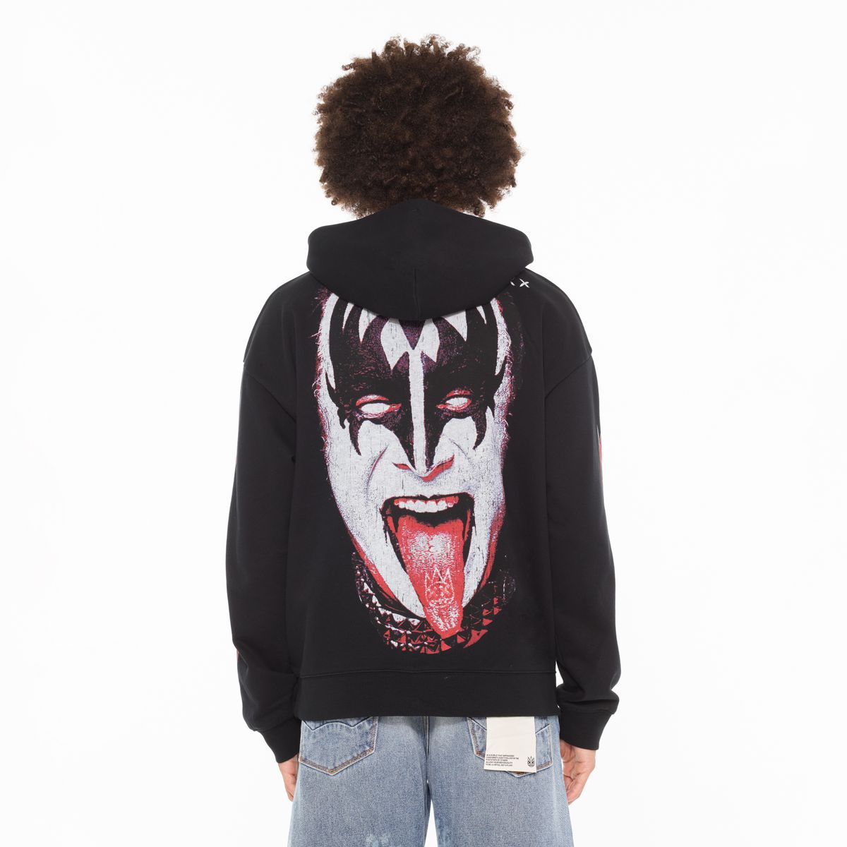 CULT PULLOVER NOVELTY SWEATSHIRT (625A1-PH19B) BLACK