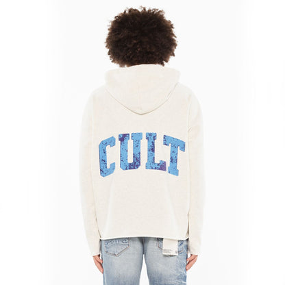 CULT PULLOVER NOVELTY SWEATSHIRT (625A2-PH19D)-CREAM HEATHER