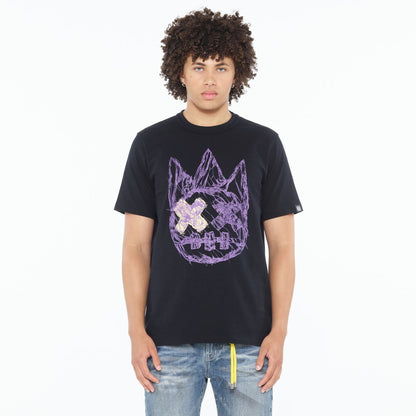CULT SHORT SLEEVE CREW NECK TEE "SHATTERED LOGO" (625A5-K24A)