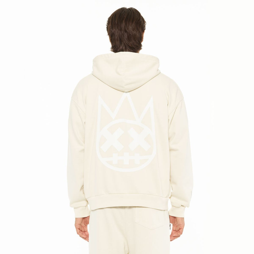 CULT ZIP HOODED SWEATSHIRT(625AC-ZH13B) WINTER WHITE