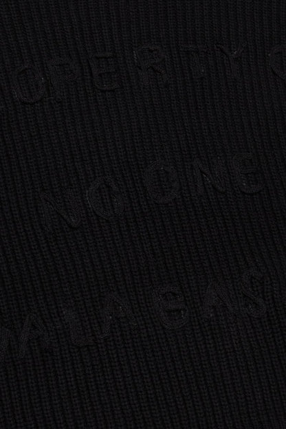 VALABASAS "PROPERTY" SWEATER (VLBS-VCN2-1006) BLACK