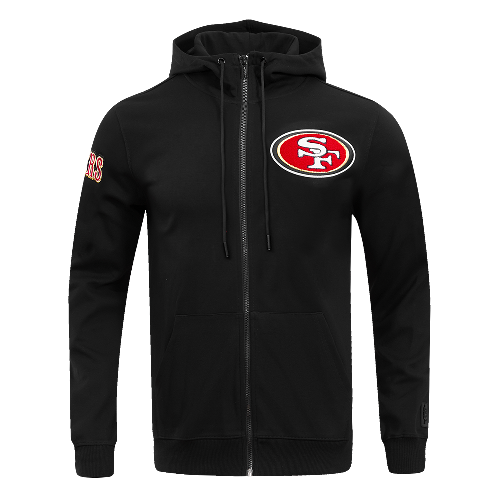 SAN FRANCISCO 49ERS CLASSIC CHENILLE DK FZ HOODIE (FS45410177)