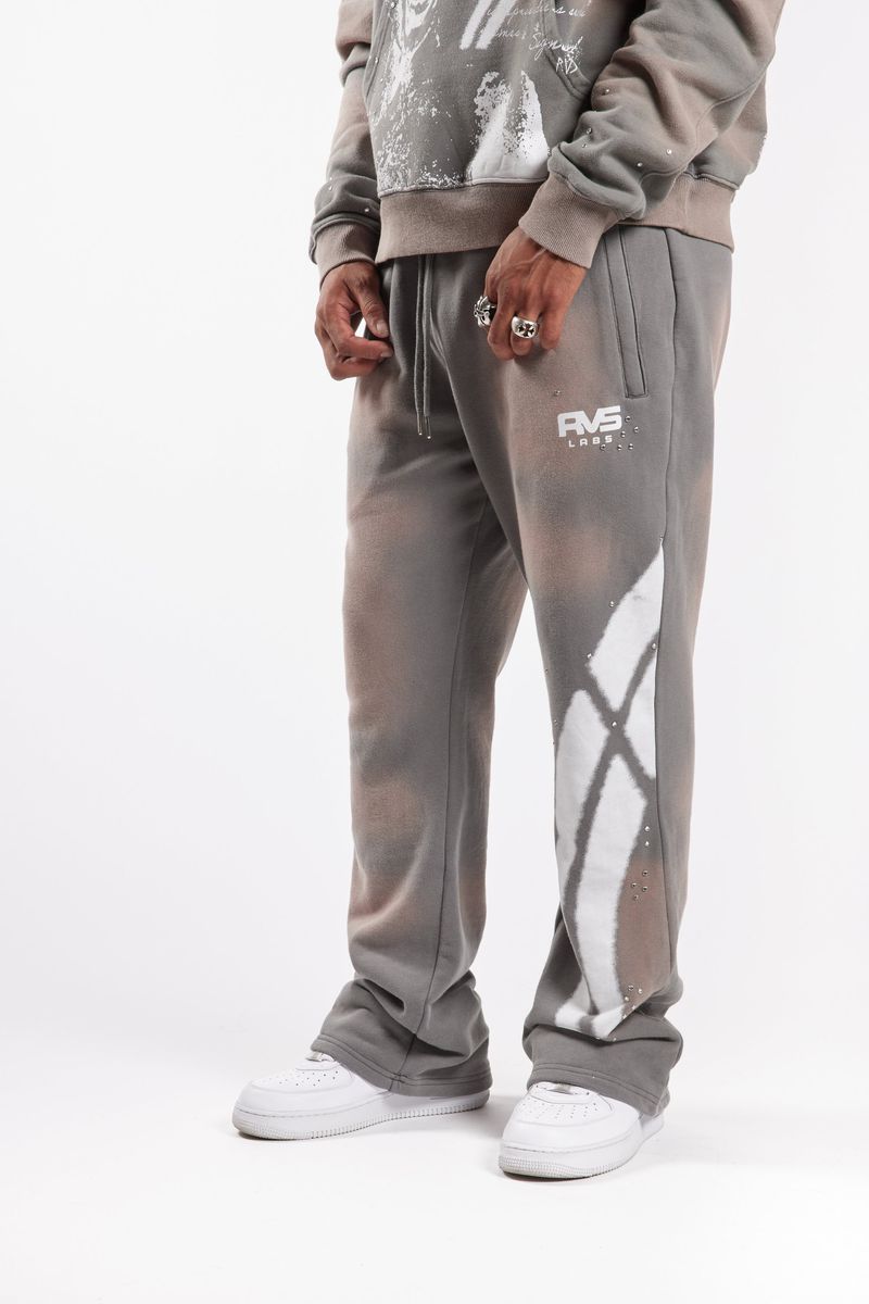 RVS LABS Washed Ash "Lotus" Sweatpants