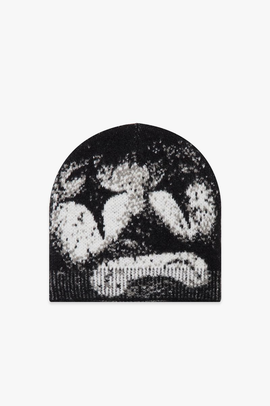 VALABASAS "SAD NIGHTS" - BLACK MOHAIR BEENIE (VLBS-VSK1-1002)