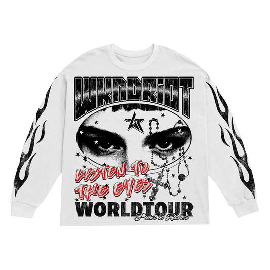 TOUR LONG SLEEVE WHITE