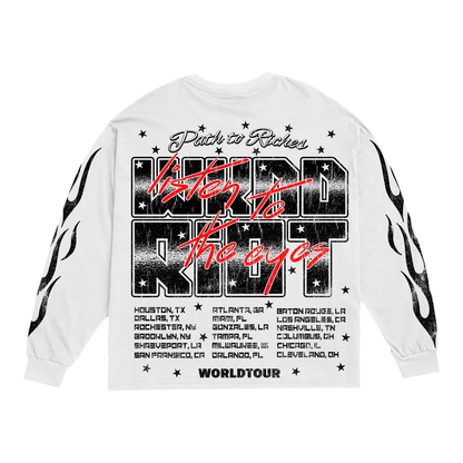 TOUR LONG SLEEVE WHITE