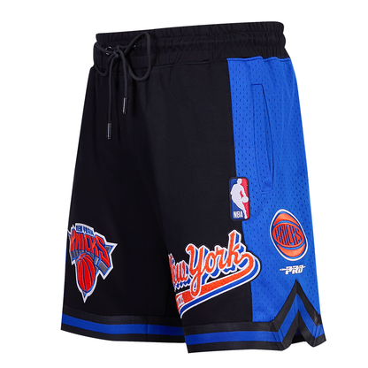 NEW YORK KNICKS MEN'S ATHLETIC SHORT SCRIPT TAIL (BNK3515427)