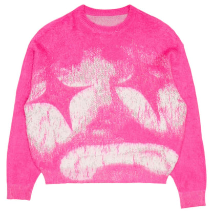 VALABASAS "SAD DAYS" FUCHSIA CREWNECK (VLBS-VCN1-1001)