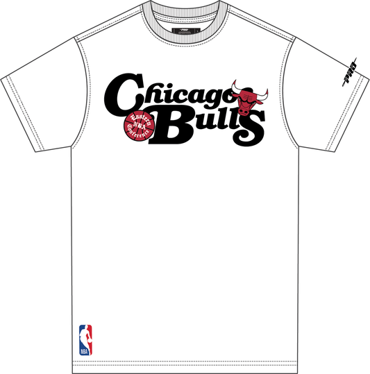 PRO STANDARD CHICAGO BULLS SOUVENIR M SJ TEE (BCB1516004) WHITE