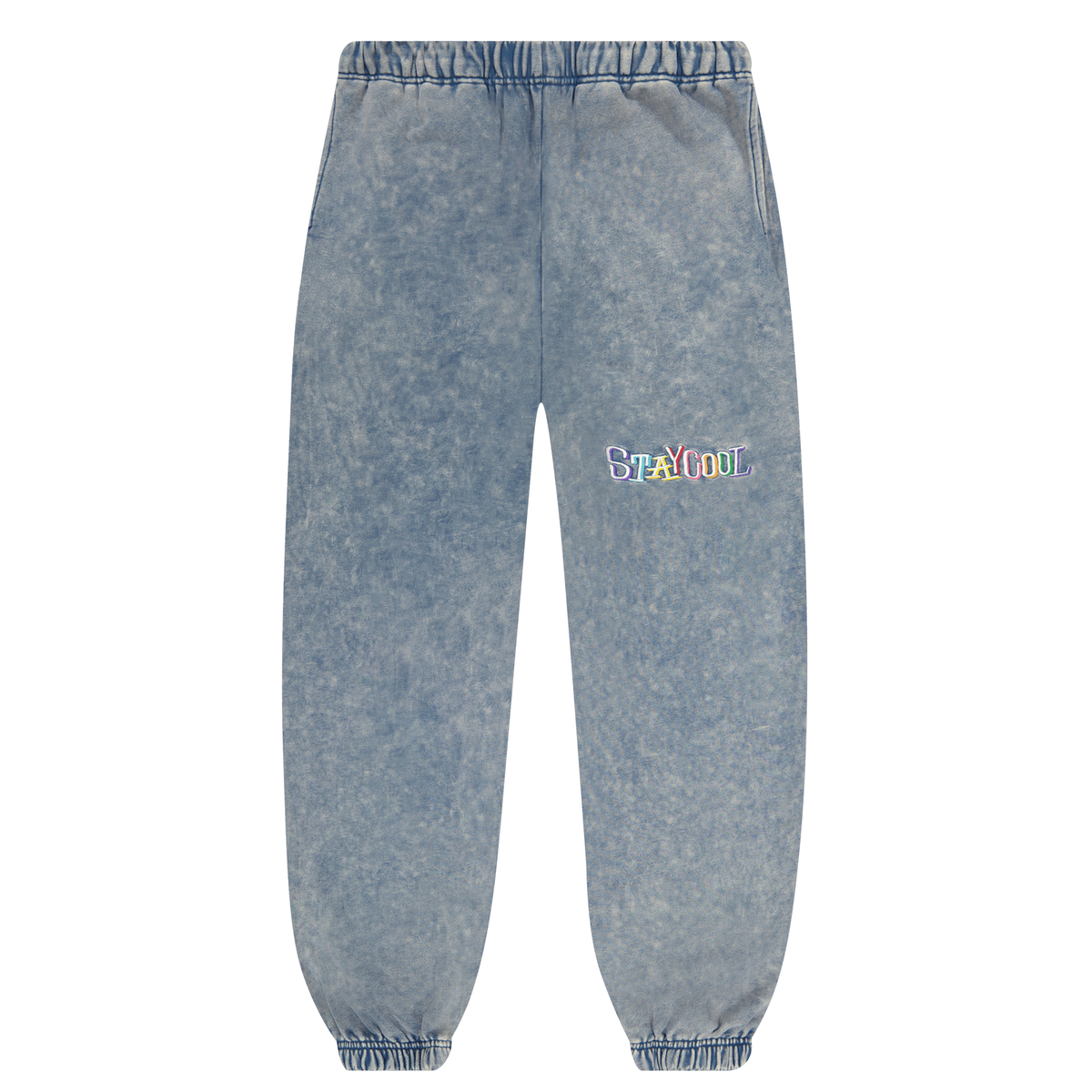 STAY COOL WS Tribal Acid Wash Sweatpants (Denim)