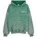 STAY COOL WS Tribal Acid Wash Hoodie (Kelly)
