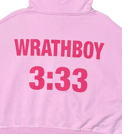 WRATHBOY CROP SKULLS HARD TO KILL WB05-080 PINK