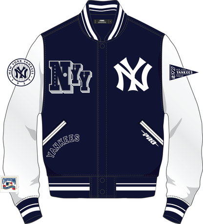 NEW YORK YANKEES BEST OF M RIB WOOL VARSITY JACKET (LNY6315284)