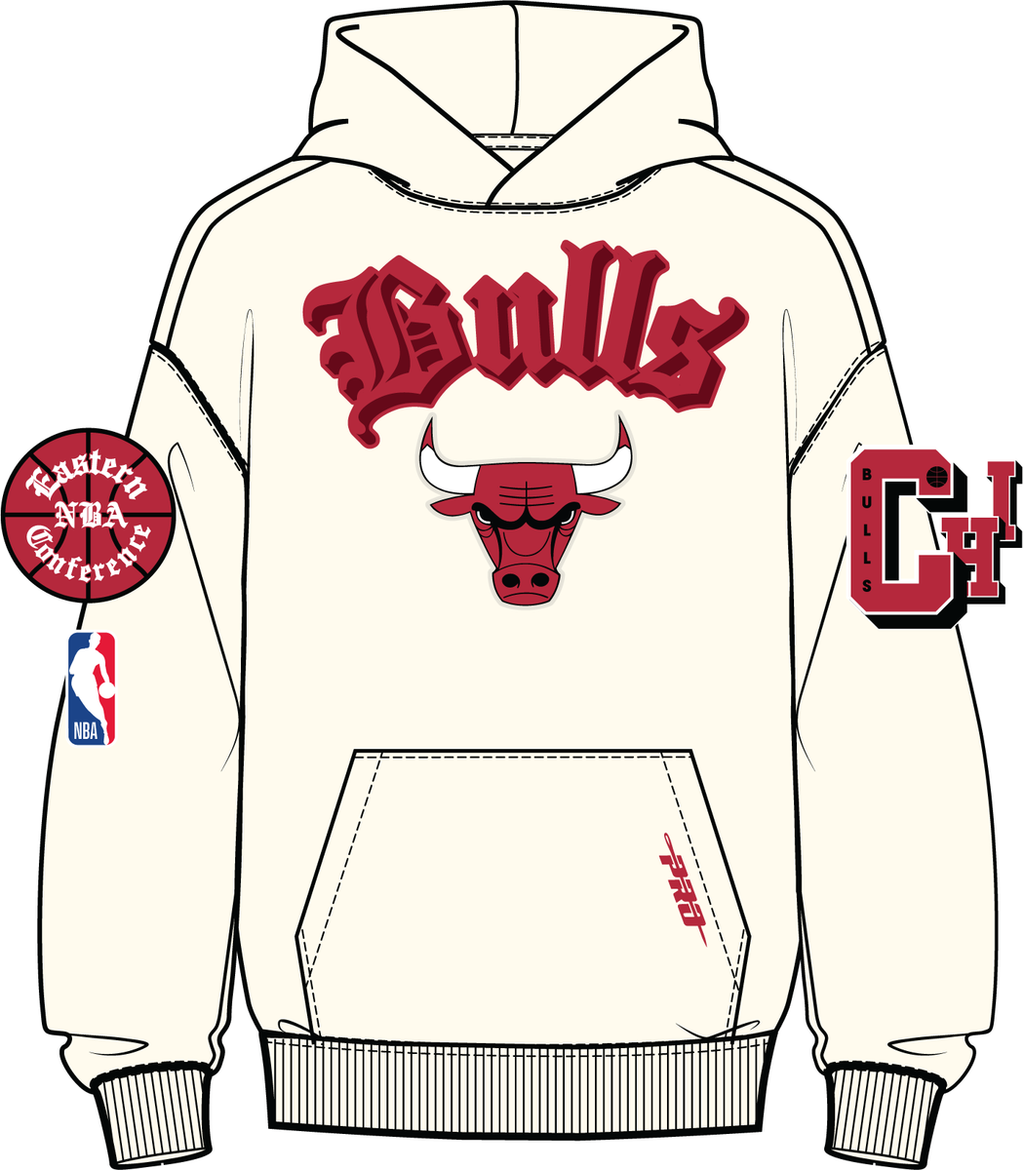 CHICAGO BULLS BEST OF M DROP SHOULDER FLC PO HOODIE (BCB5516414)