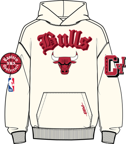 CHICAGO BULLS BEST OF M DROP SHOULDER FLC PO HOODIE (BCB5516414)