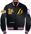 LOS ANGELES LAKERS BEST OF M RIB SATIN JACKET (BLL6516382)