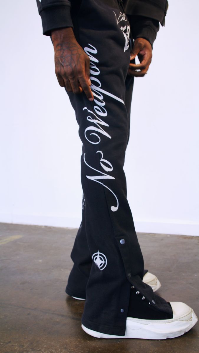 WRATHBOY CHILD OF GOD PANTS (WB05-076 BLACK)