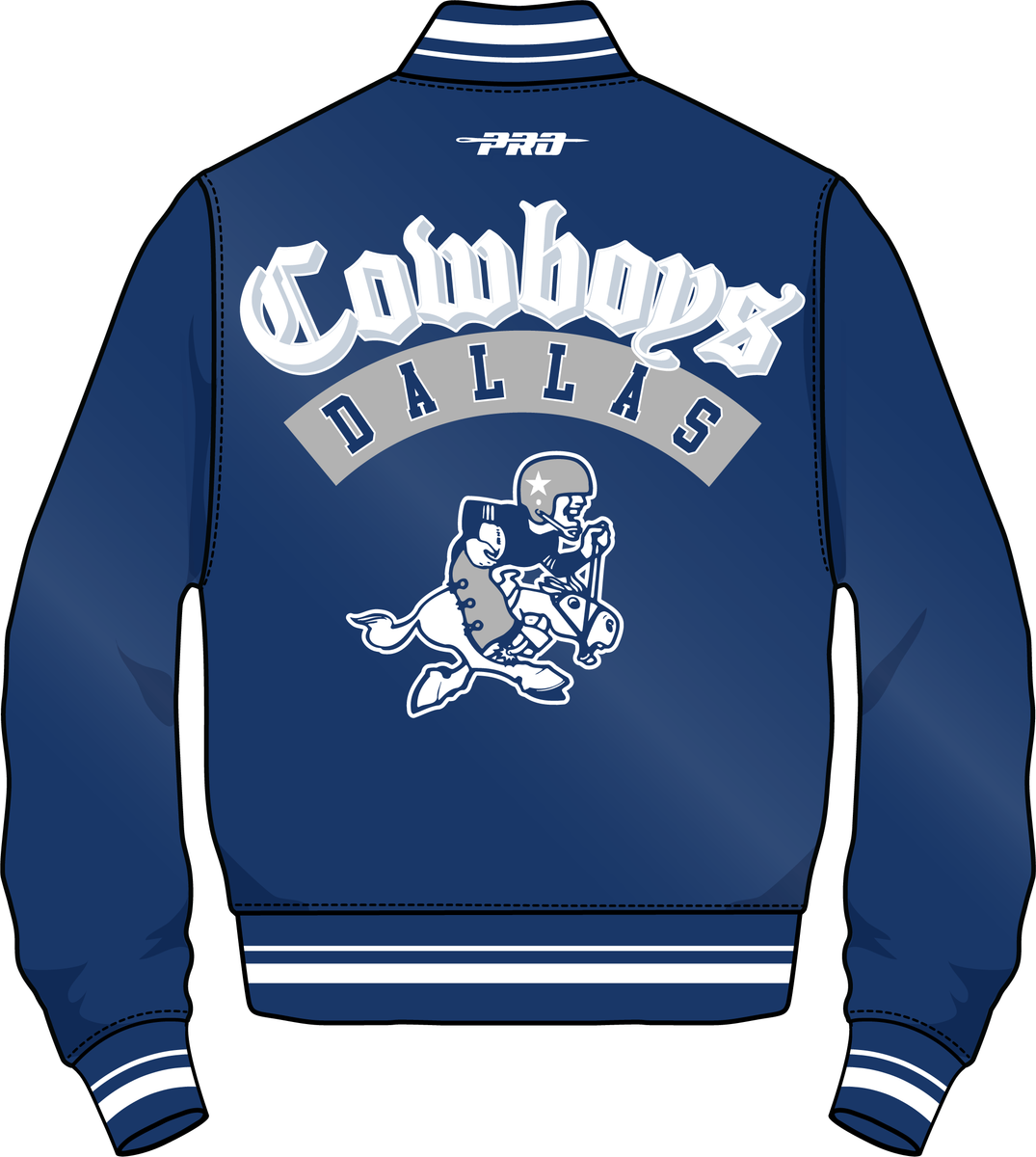 DALLAS COWBOYS BEST OF M RIB SATIN JACKET (FDC6411190)