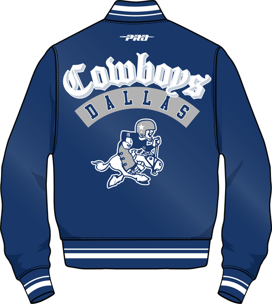 DALLAS COWBOYS BEST OF M RIB SATIN JACKET (FDC6411190)