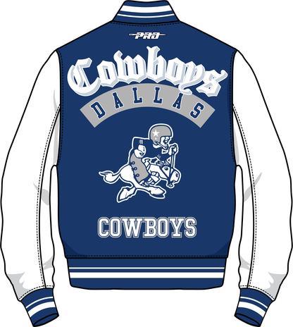 DALLAS COWBOYS BEST OF M RIB WOOL VARSITY JACKET (FDC6411191)