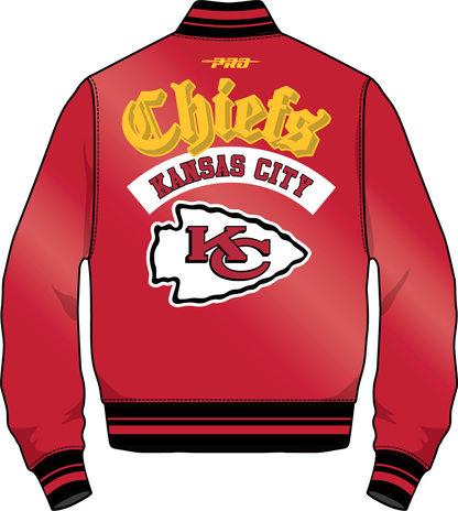 KANSAS CITY CHIEFS BEST OF M RIB SATIN JACKET (FKC6410984)