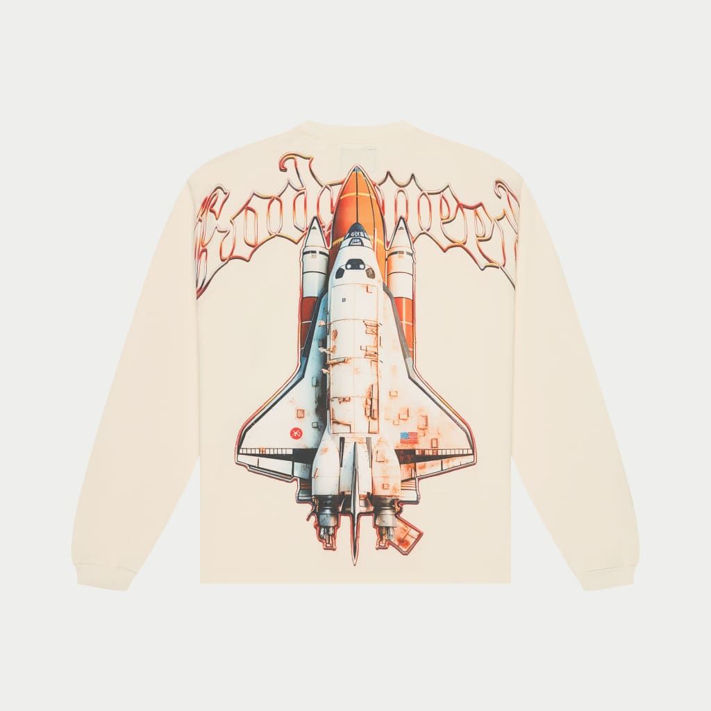 Godspeed Lift Off LS T-Shirt (Bone)