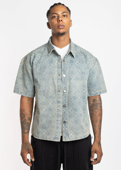 GUAPI VINTAGE BLUE DENIM SHIRT