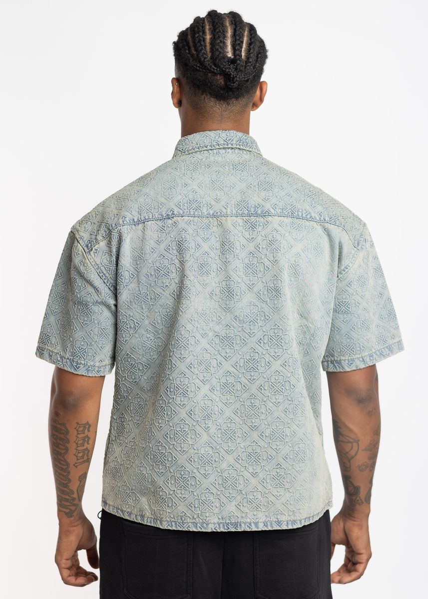 GUAPI VINTAGE BLUE DENIM SHIRT