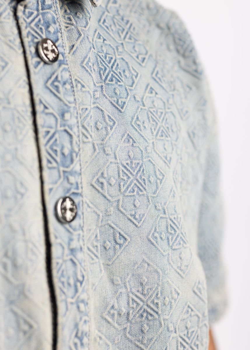 GUAPI VINTAGE BLUE DENIM SHIRT