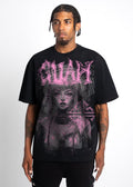 GUAPI SPACE TEE V2 BLACK/PINK