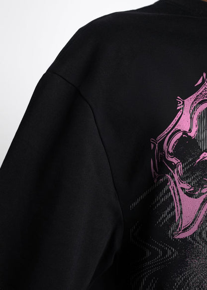 GUAPI SPACE TEE V2 BLACK/PINK