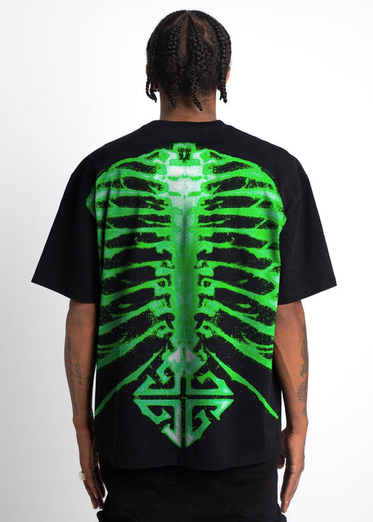 GUAPI DEMONS INSIDE TEE V2-BLACK/GREEN