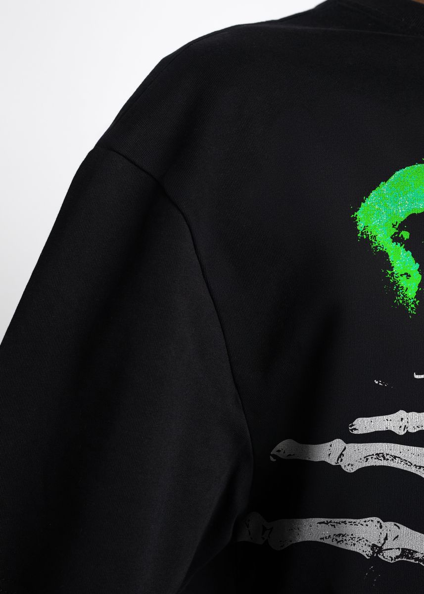 GUAPI DEMONS INSIDE TEE V2-BLACK/GREEN