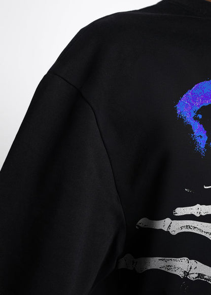 GUAPI DEMONS INSIDE TEE V2-BLACK/BLUE