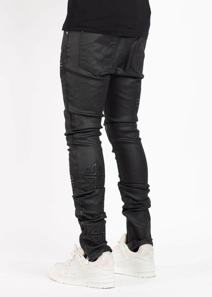 GUAPI All Black Icon Denim V2